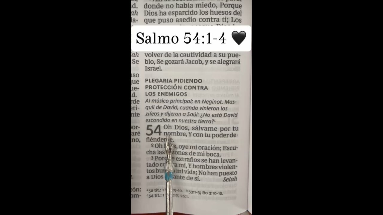 Lee la Biblia conmigo 1 minuto 📖