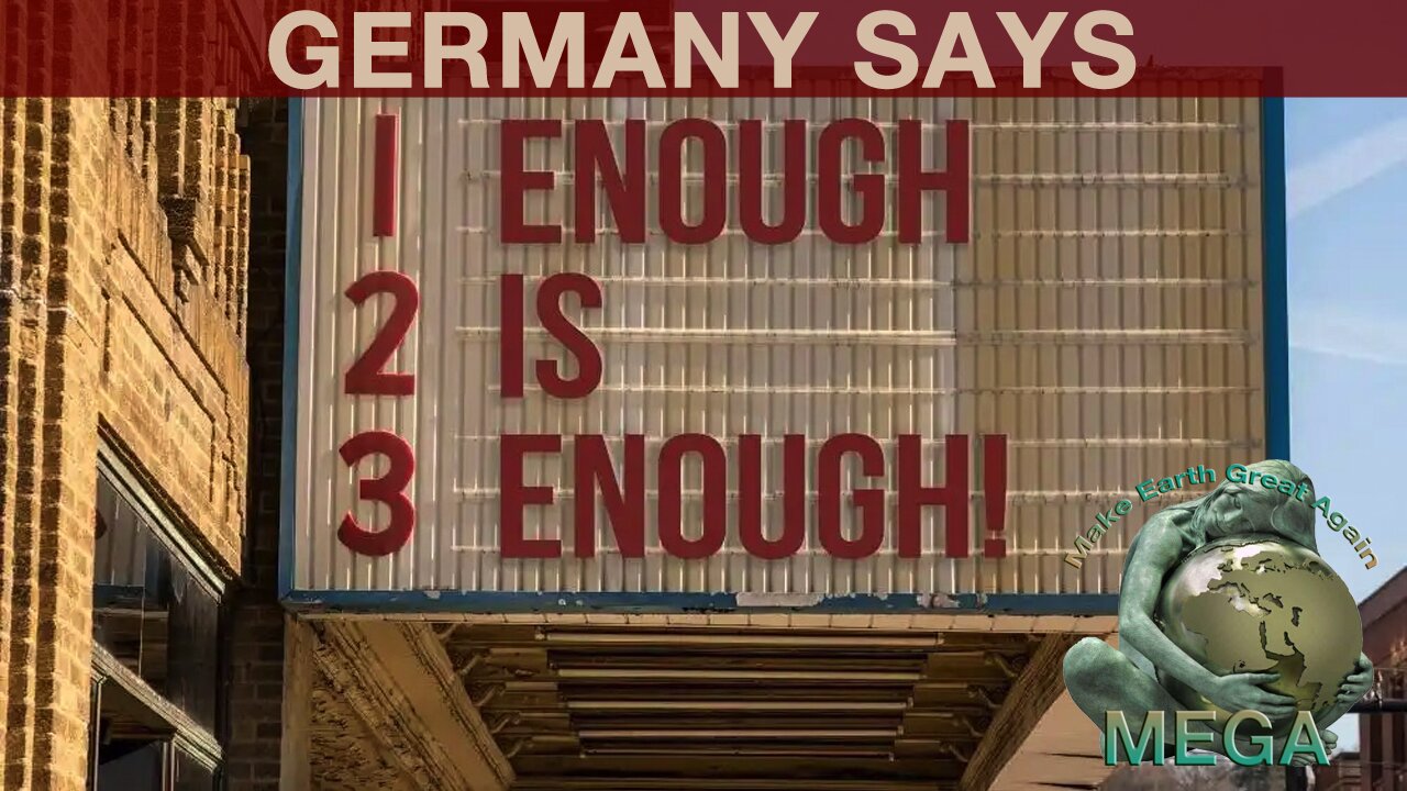 Germany says enough is enough