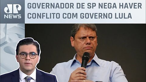 Tarcísio diz que respeita retirada de assessor; Cristiano Vilela analisa