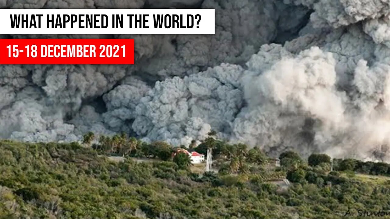 NATURAL DISASTERS from 15 - 18 December 2021 сlimate changе! flood, volcano eruption