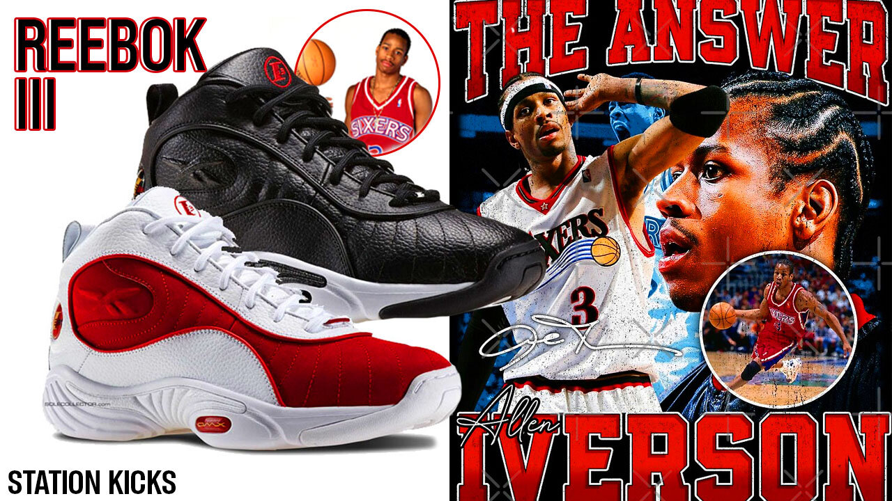 ALLEN IVERSON´S REEBOK ANSWER III IS RETURNING SOON🔥 (INSIDE LOOK) STATION KICKS.