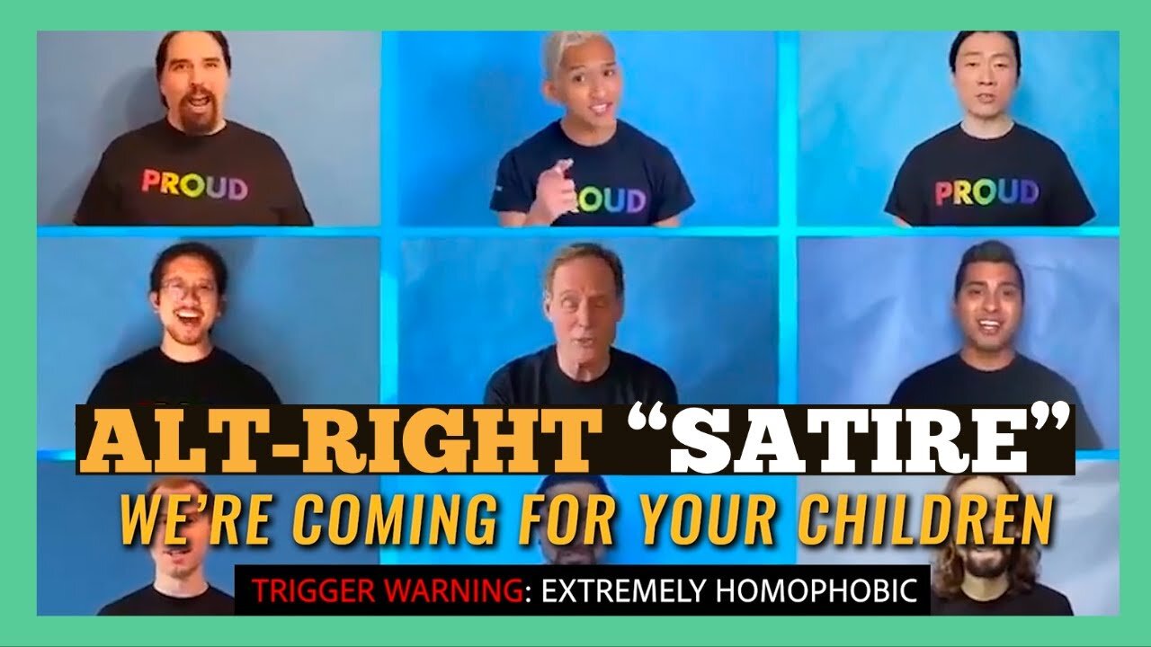 Check Out This HATEFUL Right-Wing Satire Of The Gay Community 😡