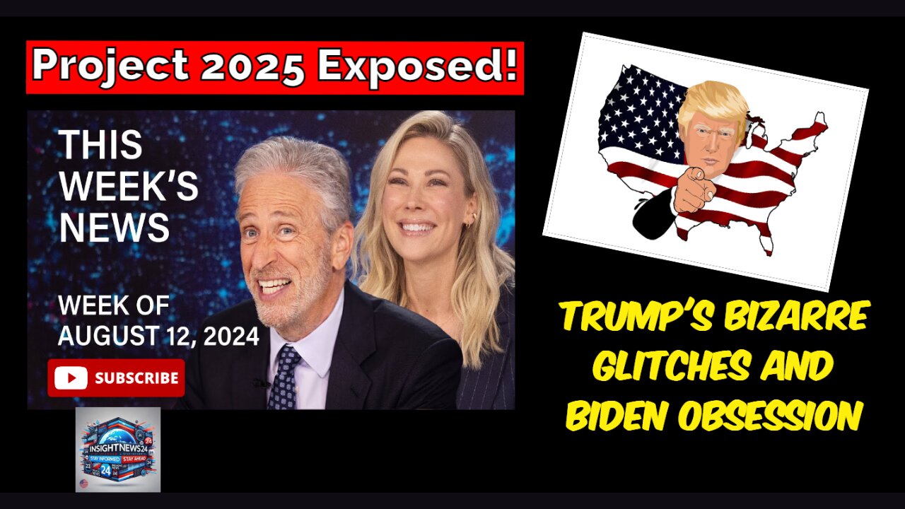 Trump Can't Get Over Biden, Project 2025 Videos Leak, and Trump Glitches with Elon