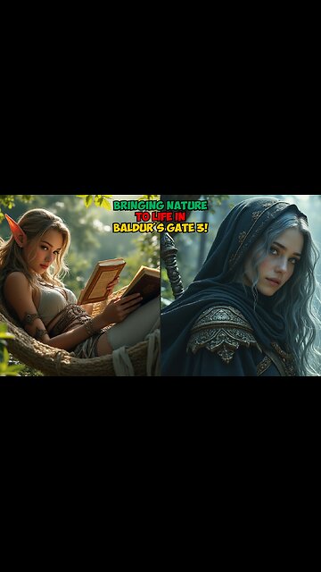 Bringing NATURE to Life in Baldur's Gate 3!