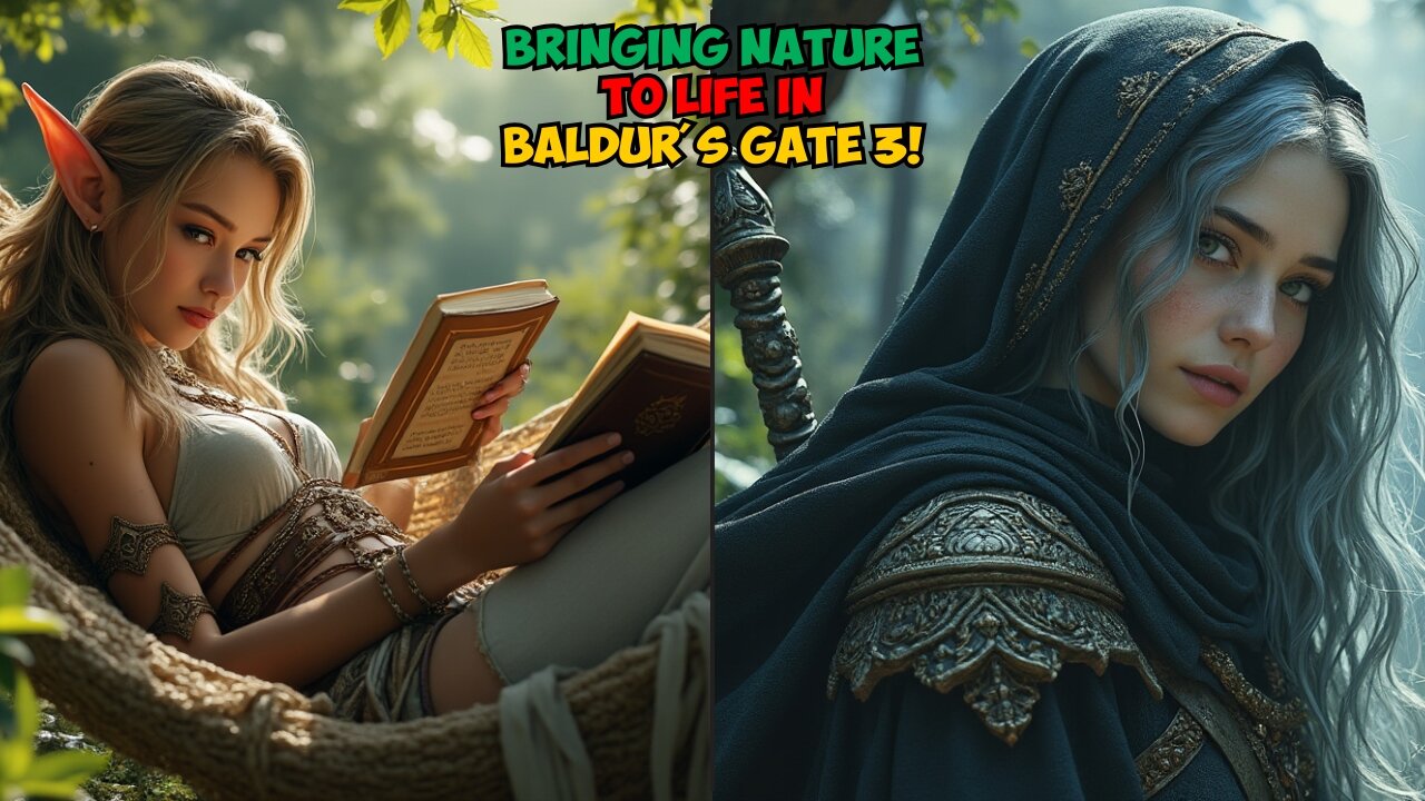 Bringing NATURE to Life in Baldur's Gate 3!