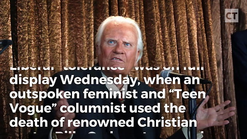 Teen Vogue Contributor Attacks Billy Graham After He Dies