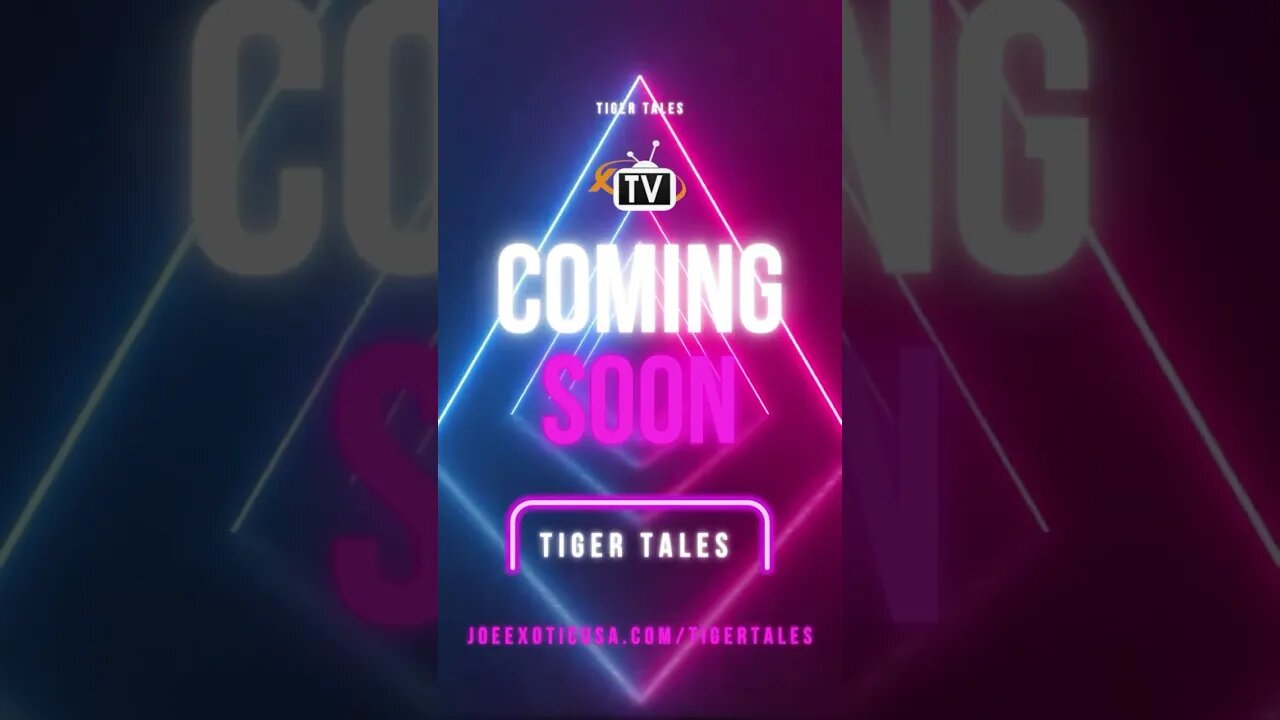 Joe Exotic TV- more Tiger Tales coming soon. JoeExoticUSA.com/tigertales