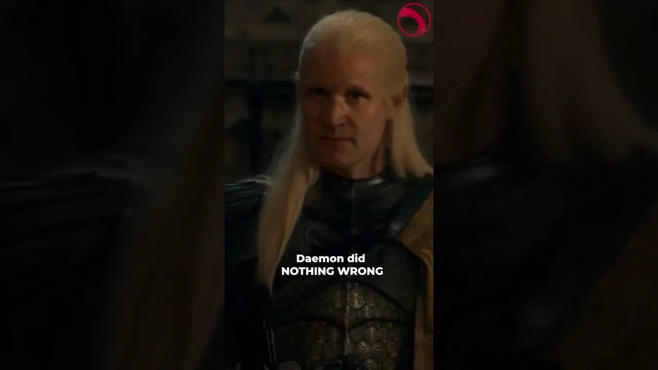 Daemon Targaryen (Matt Smith) did NOTHING WRONG | Game of Thrones House: of the Dragon