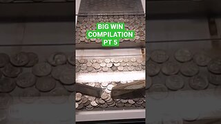 ALL BIG WINS Coin Pusher Compilation pt 5. #coinpusher #coinpusherjackpot #arcade