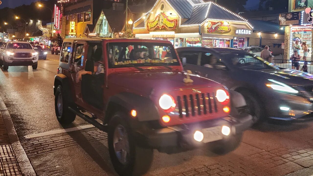 Jeeps in Gatlinburg!