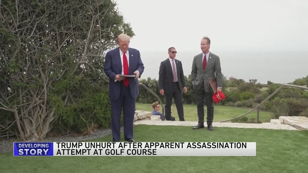 Trump subject of ‘attempted assassination’ at his Florida golf club