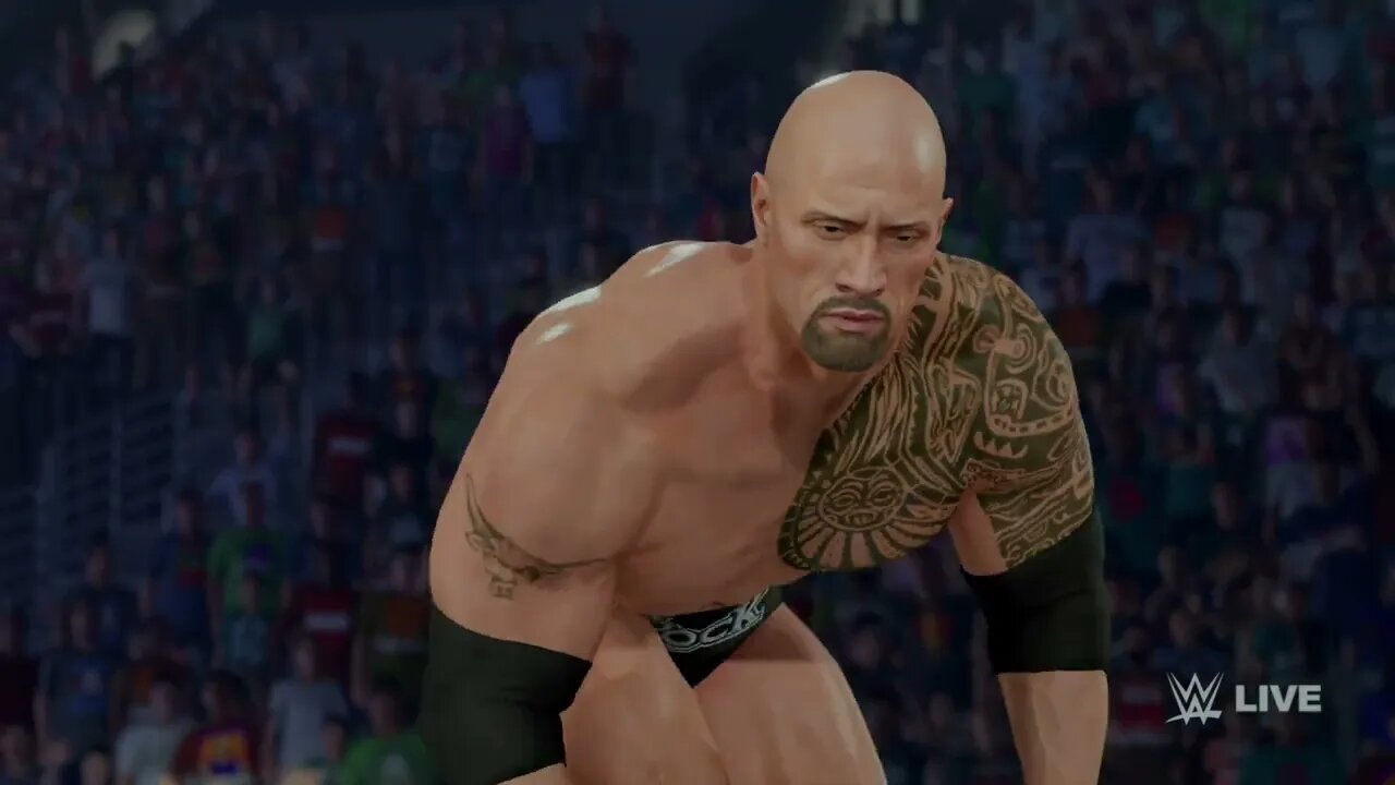 WWE2K23 The Rock 12 Entrance