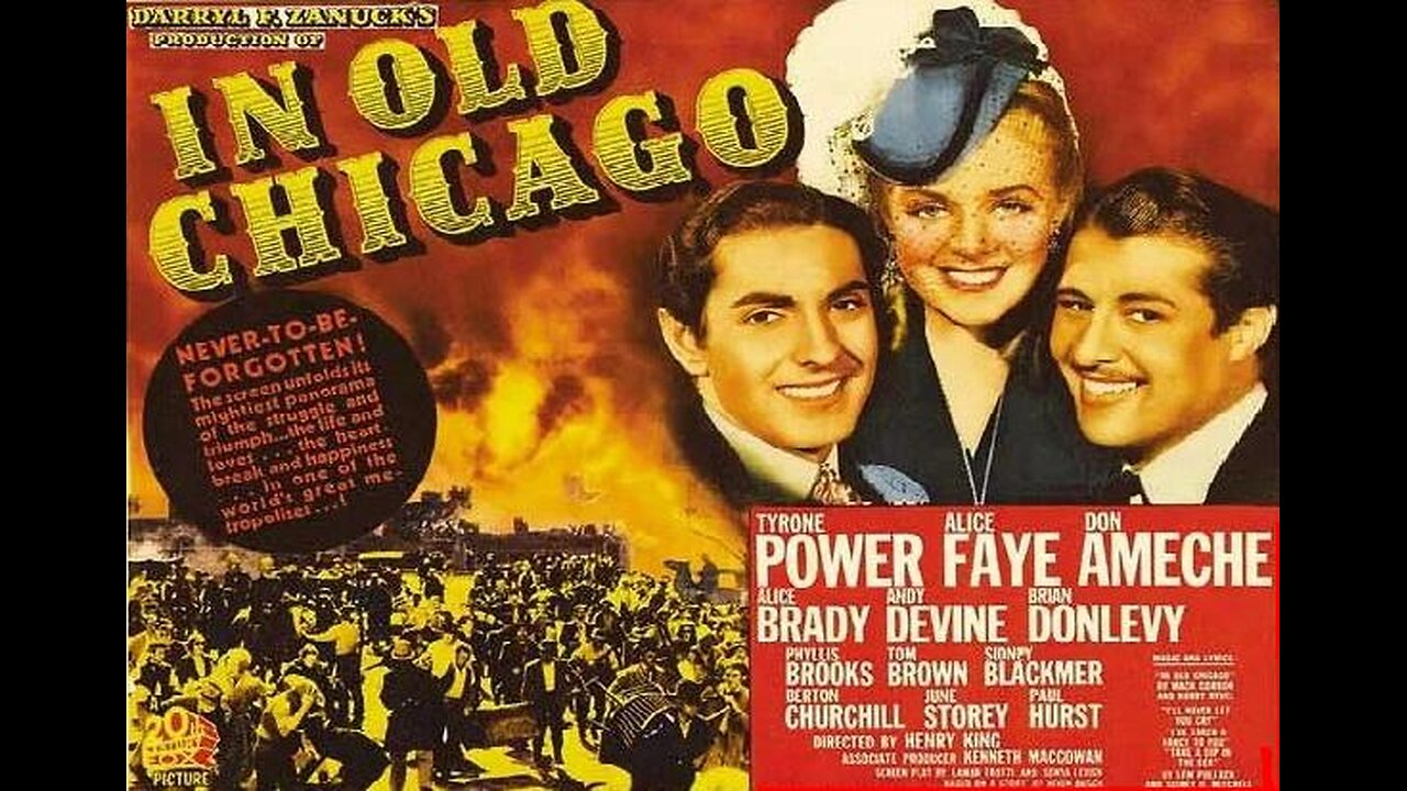 IN OLD CHICAGO 1938 The O'Leary Brothers Run Chicago Just Before the Big Fire FULL MOVIE in HD