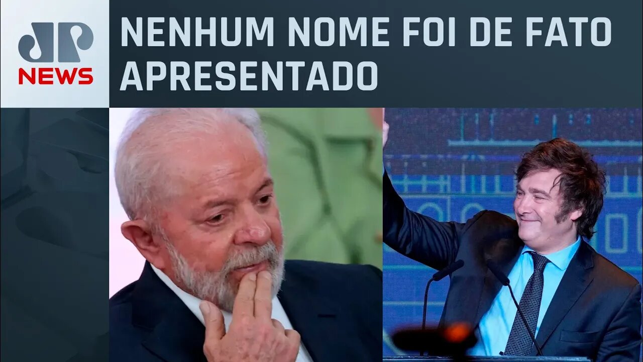 Governo ainda não definiu quem substituirá Lula na posse de Milei