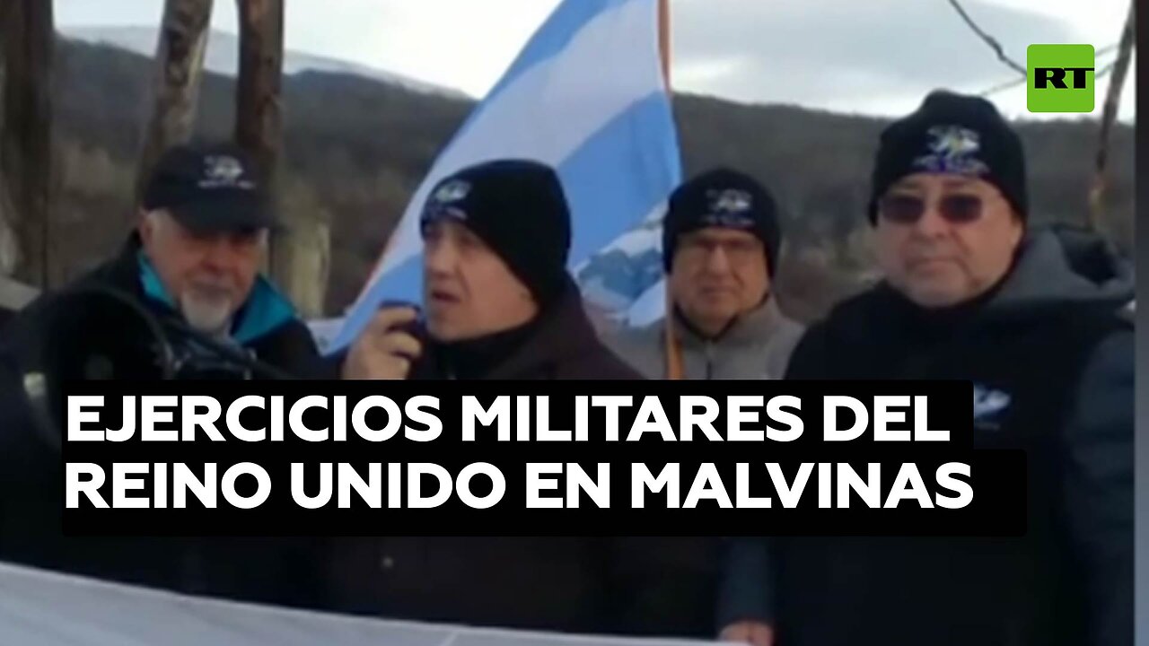 Ejercicios militares del Reino Unido en las Malvinas