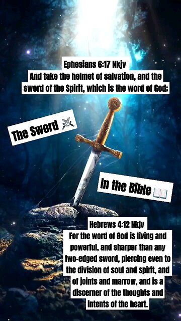 The Sword in the Bible 📖
