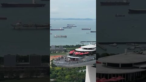 Singapore, Marina Bay. Dji mini 3 pro flyover.