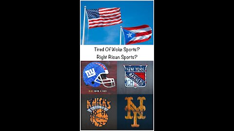 Tired Of Woke Sports? Right Rican Sports?