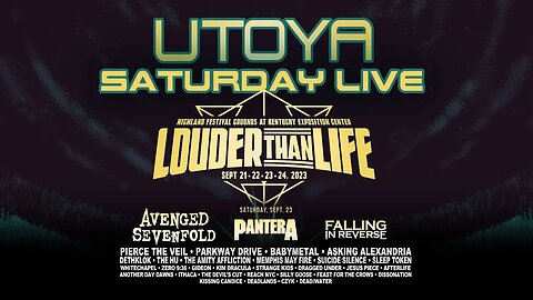 Louder than Life 2023 Event LIVE with Utoya - Saturday