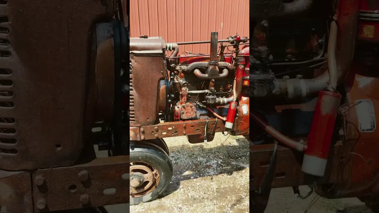 Farmall Super M bath day: Sn 43341…..