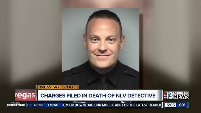 Charges filed in death of North Las Vegas detective