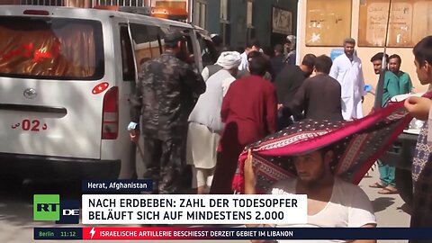 Über 2.000 Tote bei Erdbeben in Afghanistan