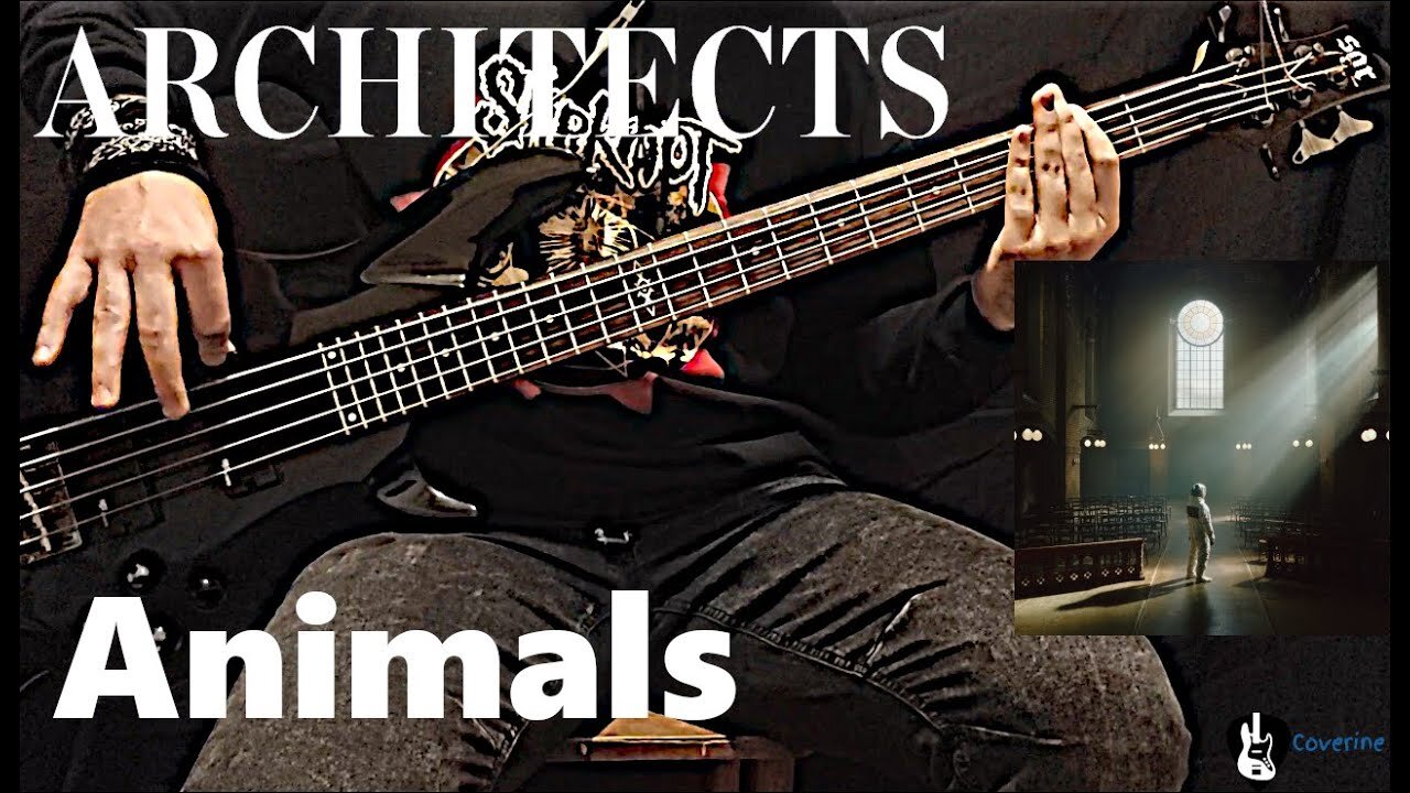 Architects - Animals Bass Cover (Tabs)