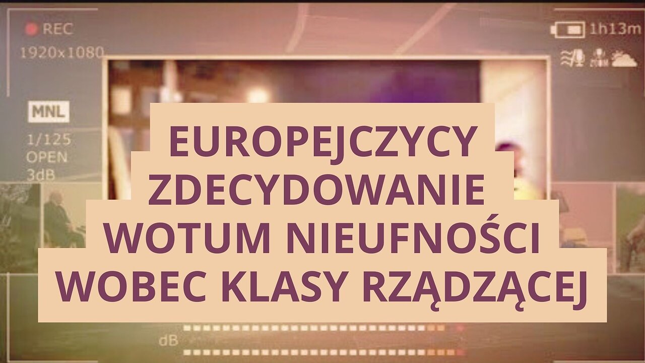 Wybory do Parlamentu Europejskiego: Europejczycy zdecydowanie wotum nieufności wobec klasy rządzącej