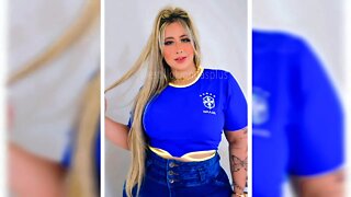 ✔️ CROPPED OU BORY DO BRASIL PLUS SIZE MODA FEMININA COPA DO MUNDO