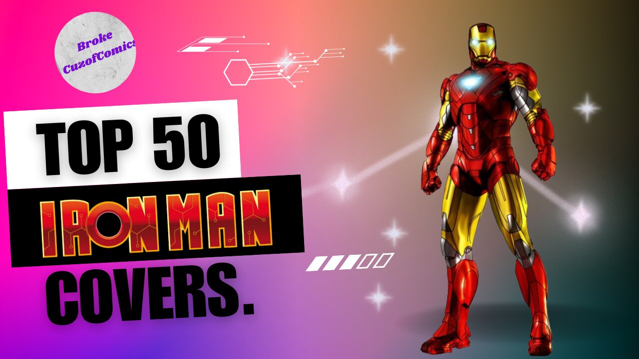 Top 50 Iron Man Covers.