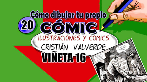 Como dibujar tu propio comic: Viñeta 16