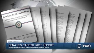 Senate report details sweeping failures around Jan. 6 attack, does not address Trump's role