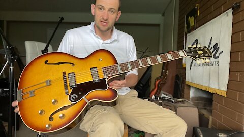 1961 Epiphone Broadway - PAF Pickups