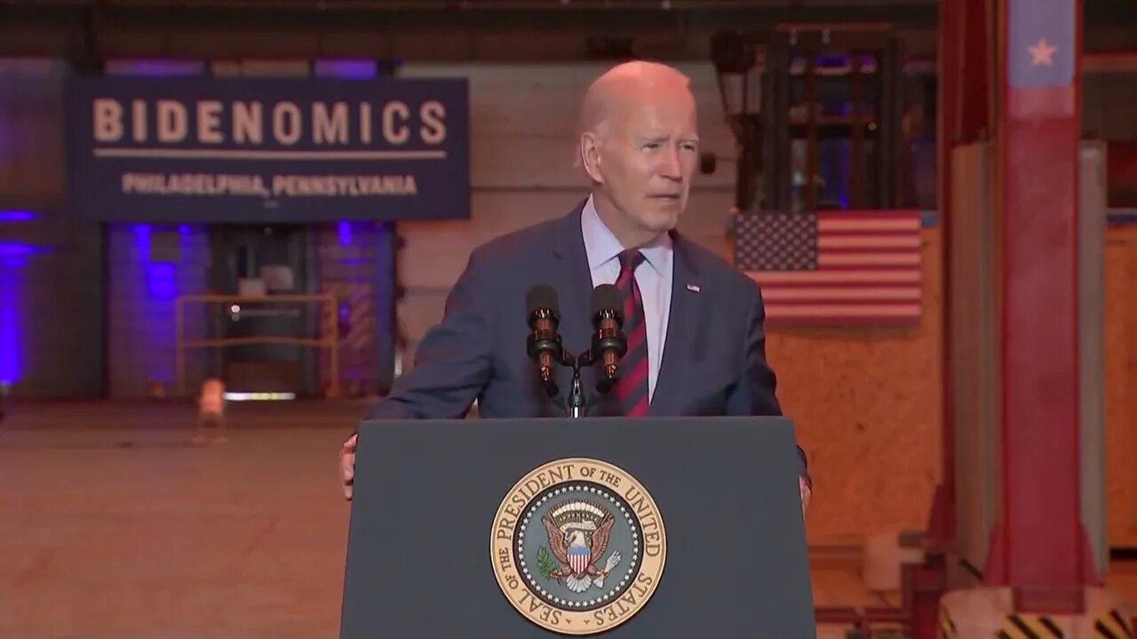 Biden Claims "Pay For Low Wage Workers Has Gone Up," But Real Wages Are DOWN By 3% Under Biden