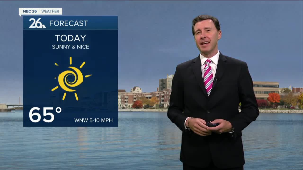 Michael Fish's NBC 26 weather forecast