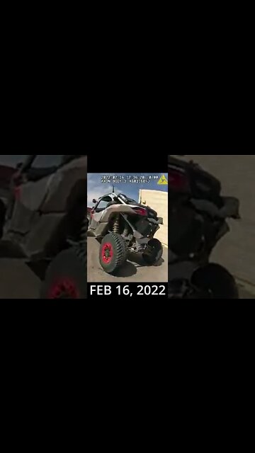 APD pulling over an ATV driver on the streets