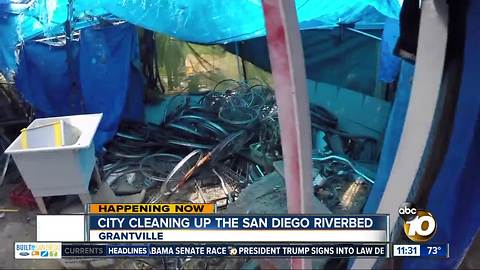 City steps up effort to clean up San Diego River