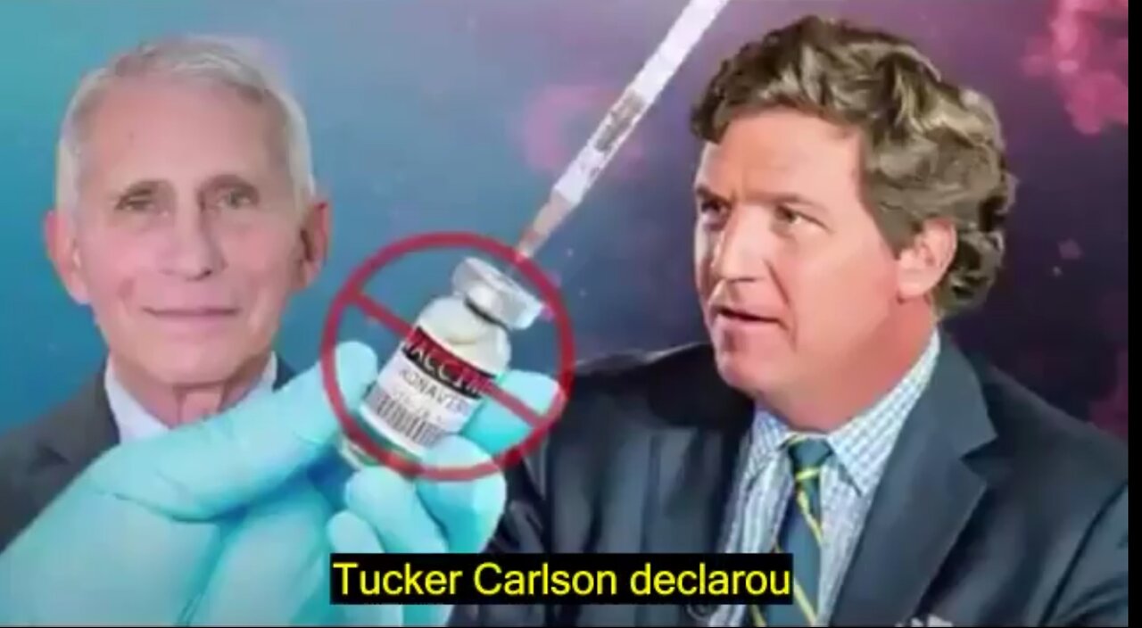 Tucker Carlson diz ter muito orgulho por ter recusado tomar a vacina