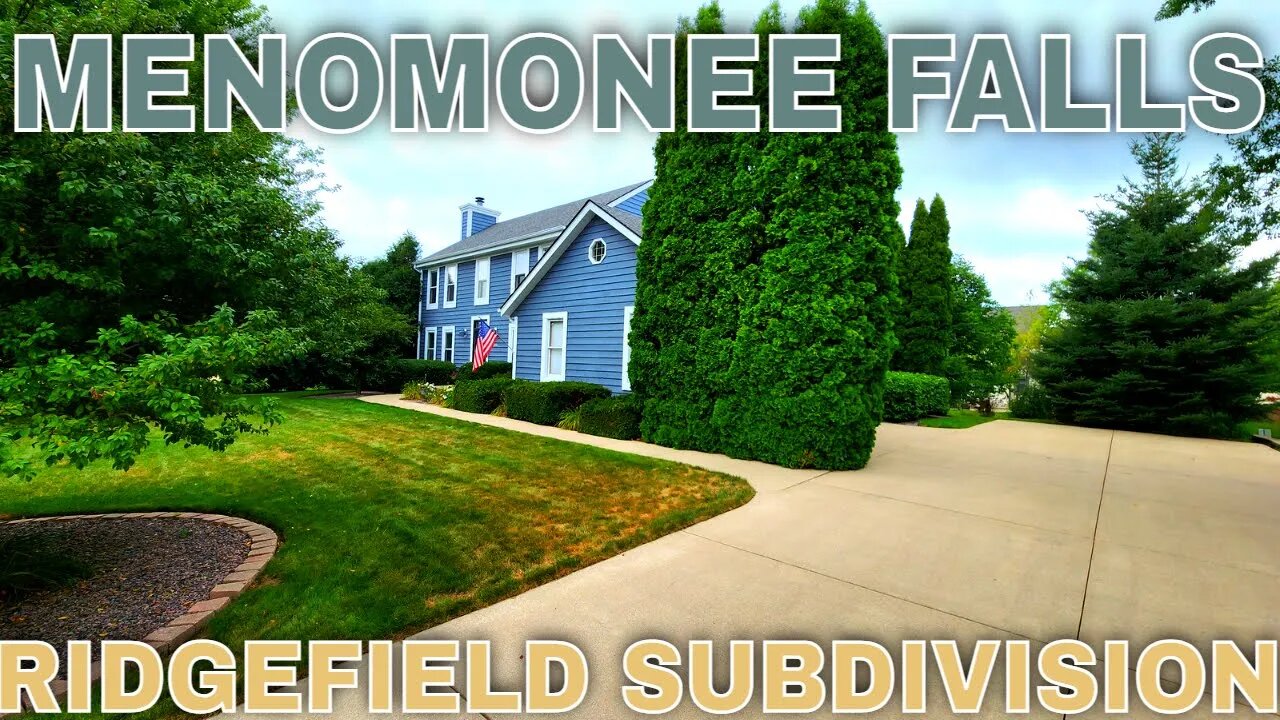 Ridgefield Subdivision | Menomonee Falls | 4 Bed | 2.5 Bath | 2,406 SqFt