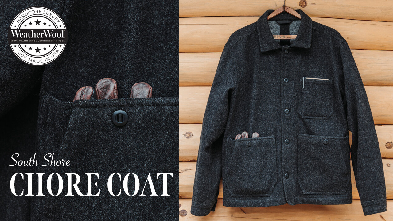 100% Wool: WeatherWool Chore Coat