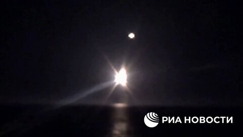 Kalibr missiles fired from positions in the Black Sea at Yavoriv training facility near the Polish border in Lvov region last night, sent to pulverize NATO weapons