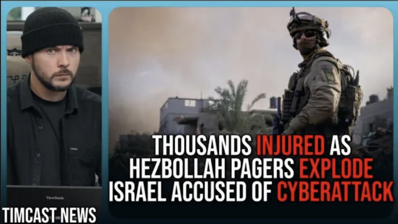 Israel Accused Of CYBERATTACK After Over A Thousands Hezbollah Pagers EXPLODE Injuring Fighters