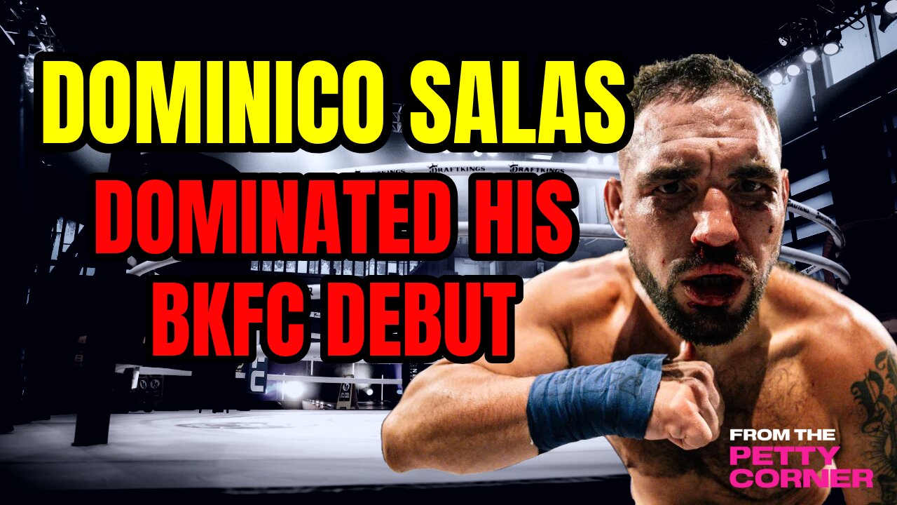 Utah's Dominico Salas Dominated his BKFC Debut!