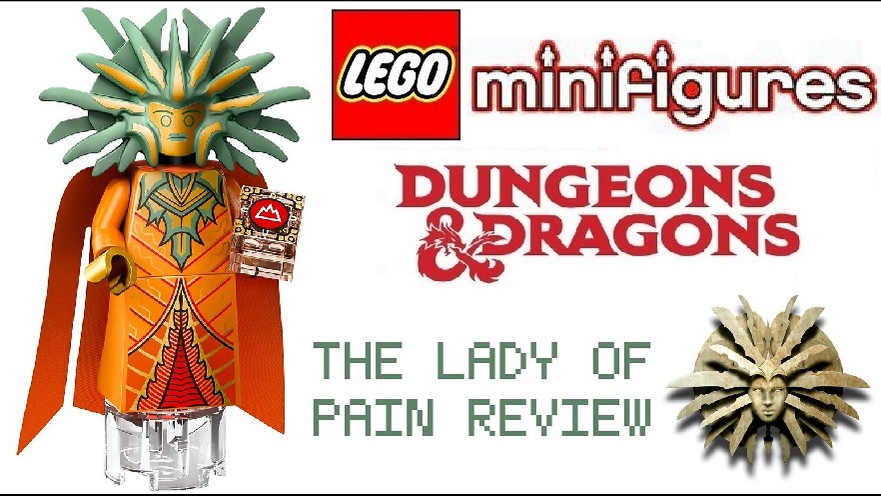 Lego Dungeon and Dragons Minifigures Lady of Pain Review