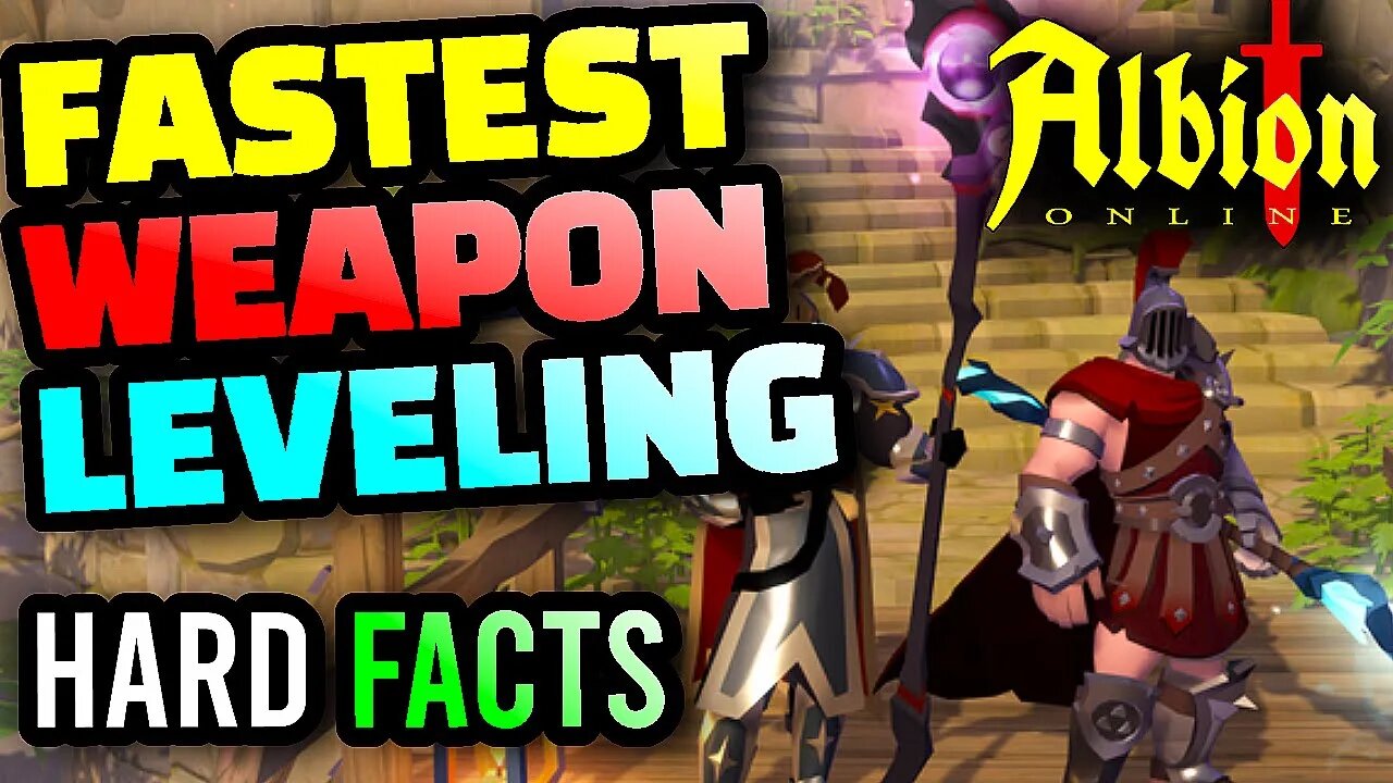 BEST WAY To Level Up Weapons - Albion Online