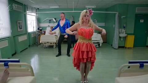 one of many hilarious moments from "man down - series 1 episode 2" salsa dance
