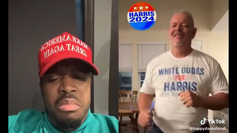 🚨 Kamala Harris started a White Dudes for Harris Dance Challenge I have seen it all