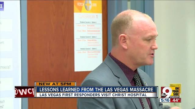 Vegas firefighters share lessons from shooting