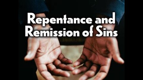 Repentance of sins is bondage to the law