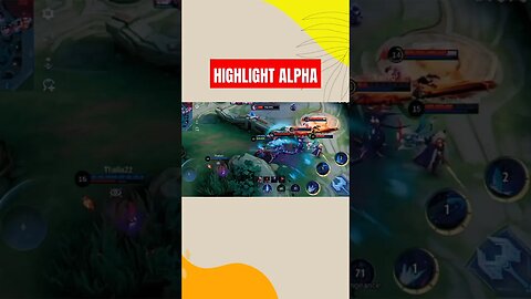 HIGHLIGHT ALPHA #mobilelegend #mpl #mlbb #mlbbesports #shorts #shortsvideo
